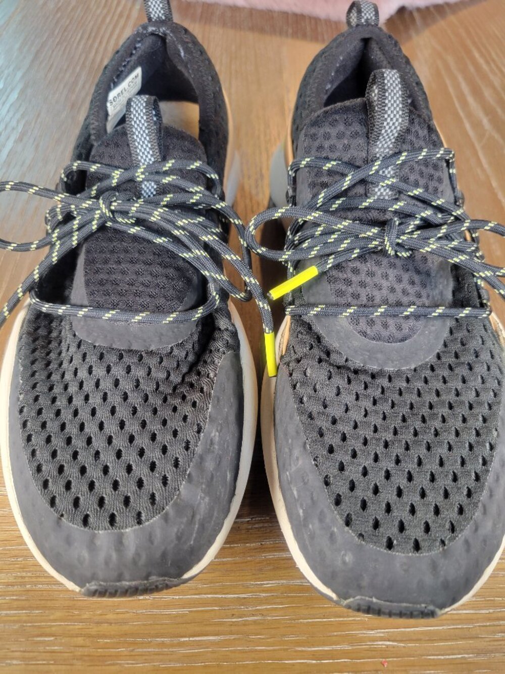 Sorel Kinetic Lite Lace Sneakers Women's 10.5 Black Athletic Shoes - Picture 6 of 13